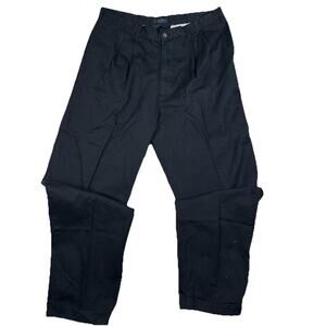 VTG Chaps Ralph Lauren Men's Size 36x34 Faded Pleated Cuffed Wide Leg Pants 90s